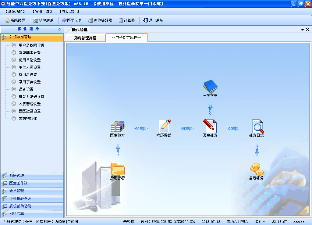 智能医疗信息管理系统(中医精华版)