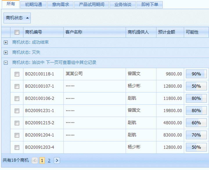 研科CRM客户管理软件