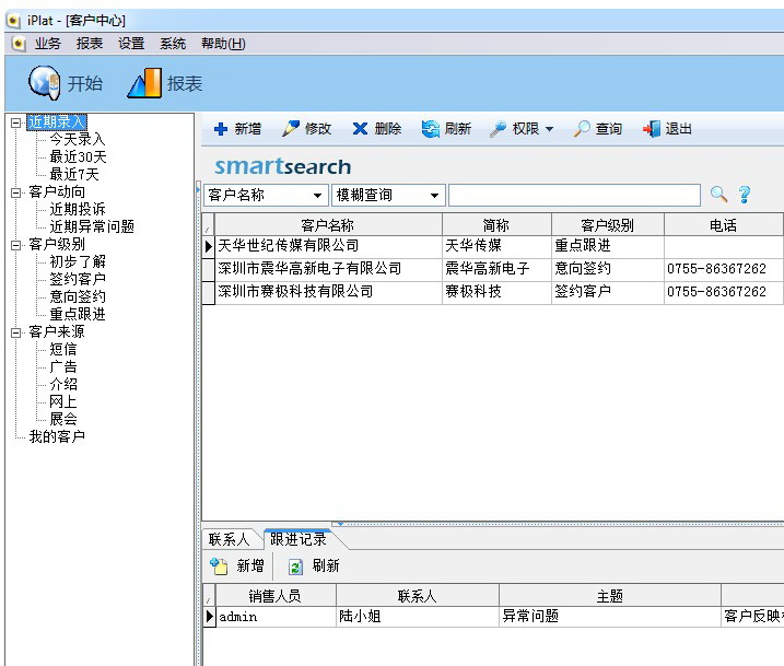 iPlatCRM