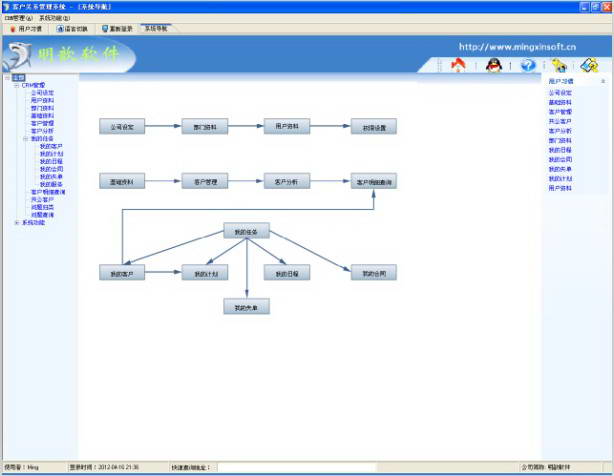 CRM客户管理软件(明歆M13)