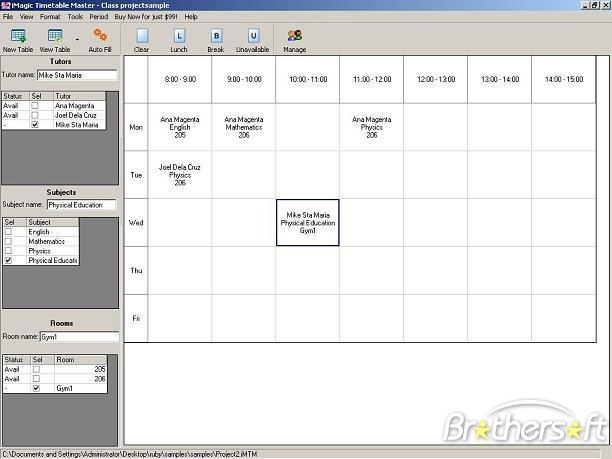 iMagic Timetable Master