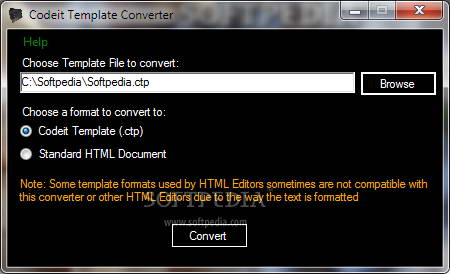 Codeit Template Converter