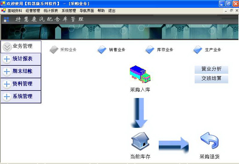 特慧康汽配库存管理软件