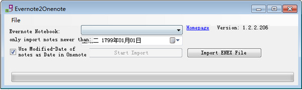 印象笔记导出工具(Evernote2Onenote)