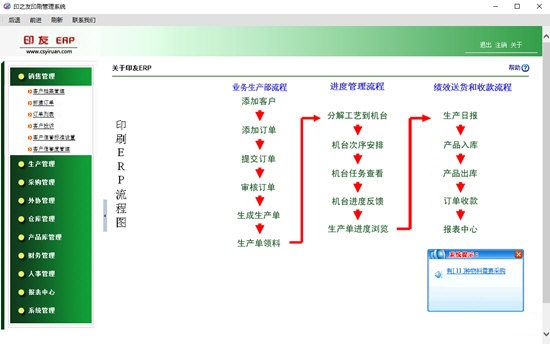 印之友印刷管理系统