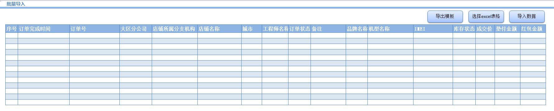 E立方手机回收管理系统