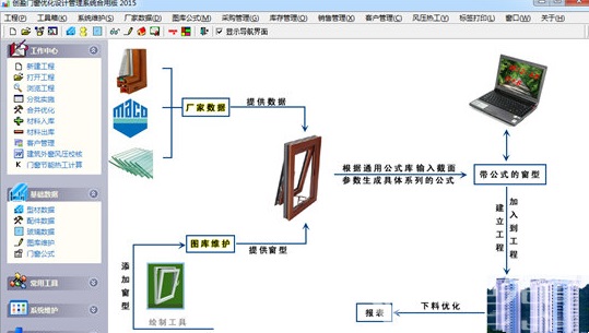 创盈门窗软件