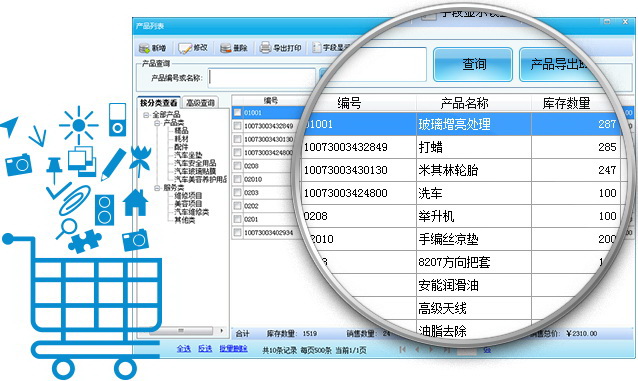 智络汽车美容会员管理系统