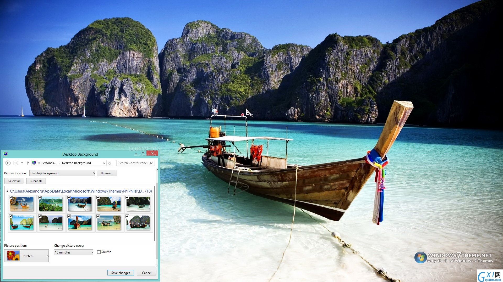 Phi Phi Islands Thailand Windows 7 Theme