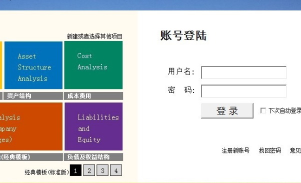 财务报表分析助手