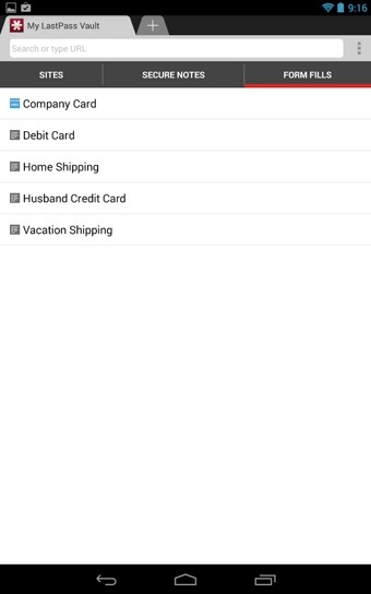 lastpass app截图3
