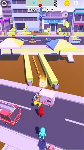 交通竞赛跑步3D截图2