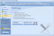 HP COLOR LASERJET CP1215 Driver Utility