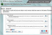 Memory Card Files Restore