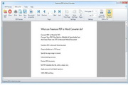 Freemore PDF to Word Converter