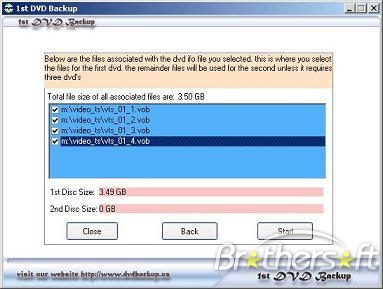 1st DVD Backup