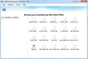 Backup for eM Client