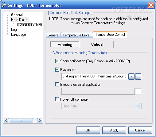 HDD Thermometer