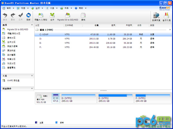 EASEUS Partition Master