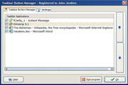 Taskbar Button Manager