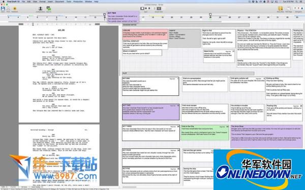 Final Draft 10 Mac版