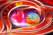 7art Love Dance Clock ScreenSaver