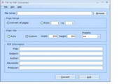 Pdfarea TIF to PDF Converter