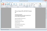 Freemore PDF to JPG PNG TIF Converter