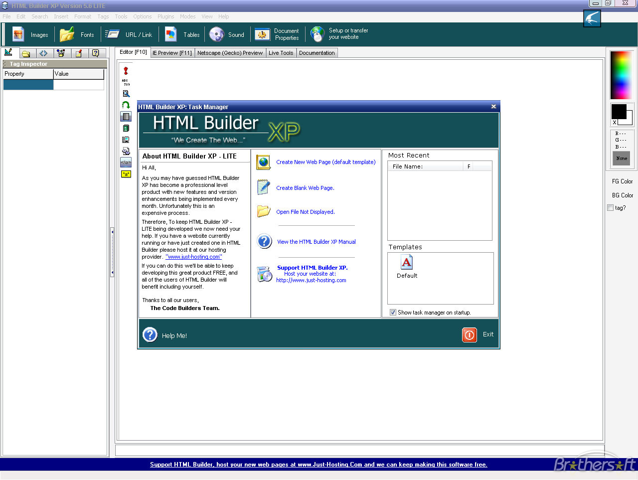 HTML Builder XP