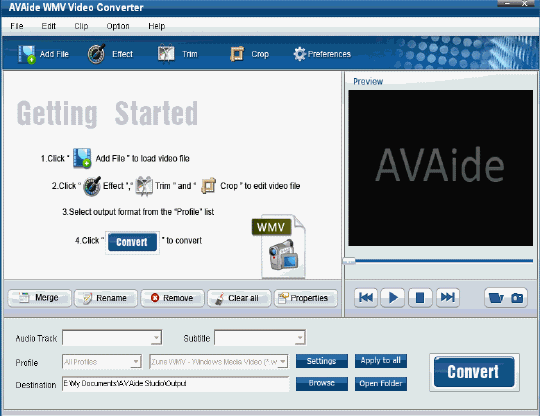 EZuse WMV Converter