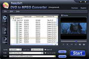 PeonySoft DVD to MPEG Converter