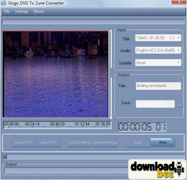 Gogo DVD to Zune Converter