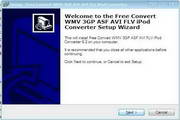 Free Convert WMV 3GP ASF AVI FLV iPod Converter