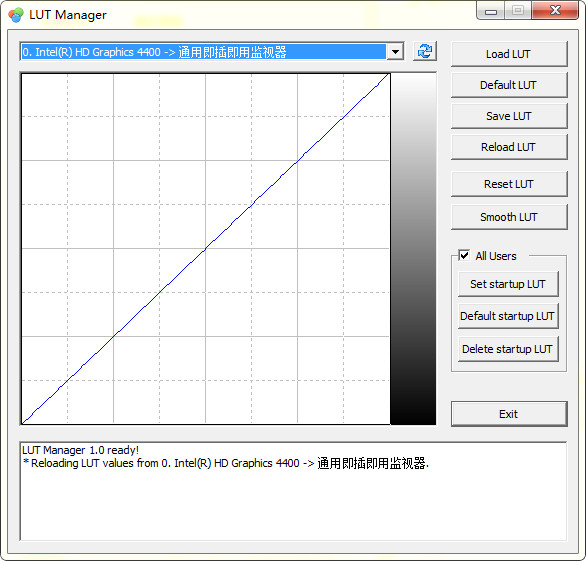 Lut Manager(屏幕色彩管理软件)