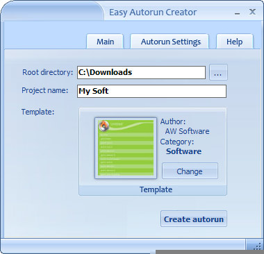 Easy Autorun Creator