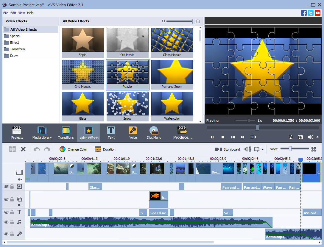 A V S - VIDEO Editor