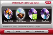 MediaProSoft Free CD DVD Burner