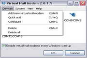 Virtual Null Modem