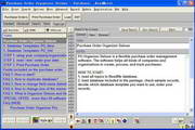 Purchase Order Organizer Deluxe