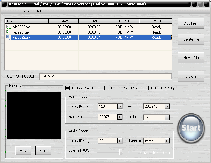 AoA MP4 Converter