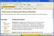 Personal Stock Monitor standard