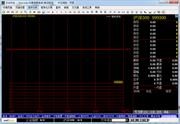 海证期货Mytrader交易信息系统