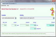 Electric Power Cost Calculator