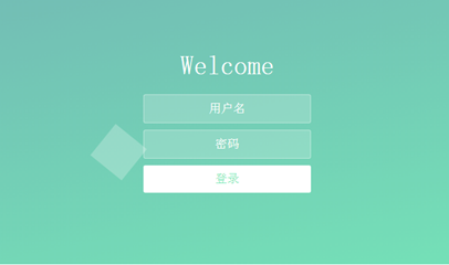 CSS3动态背景登录框代码