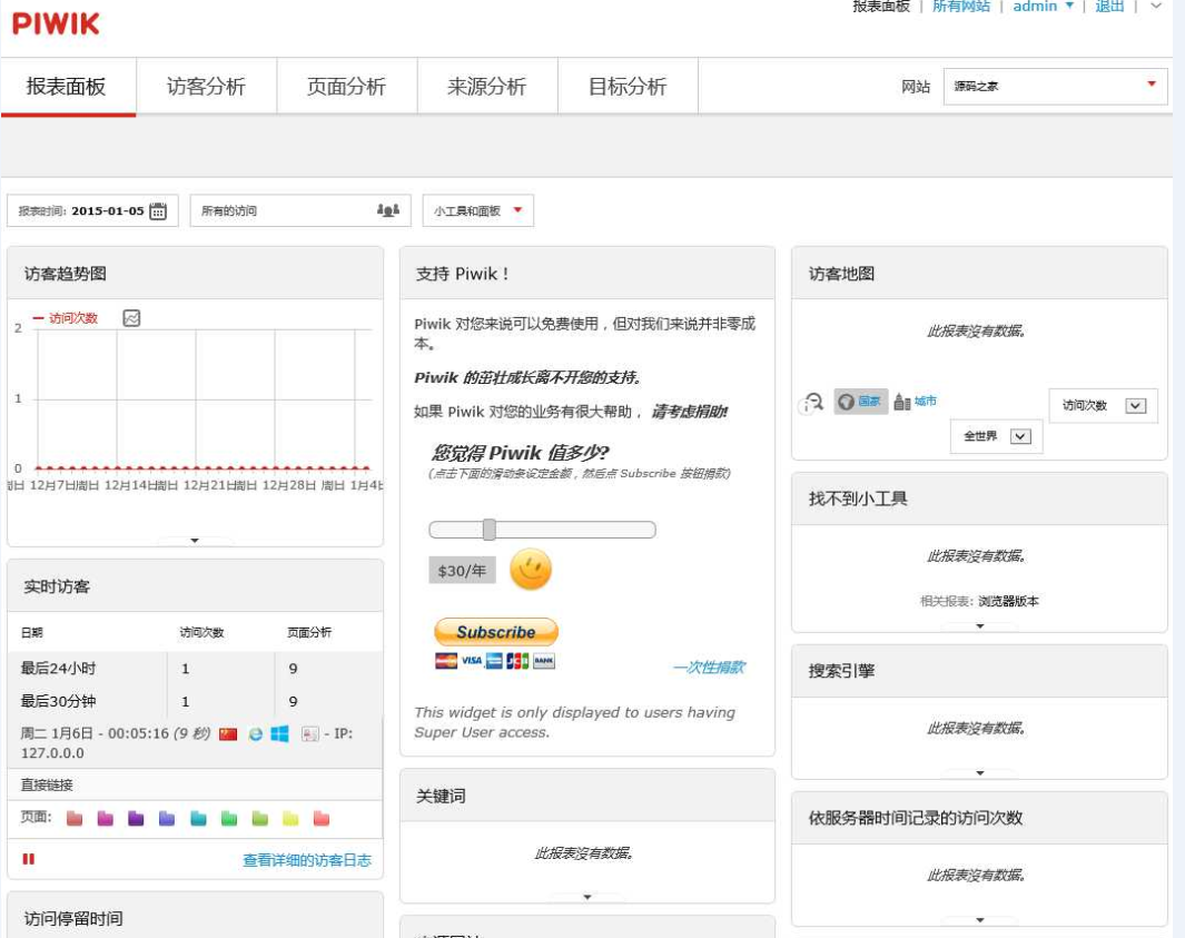 网站统计系统