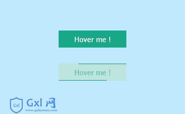 纯CSS3 Hover按钮边框动画特效