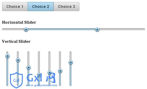 jquery ui金属主题插件