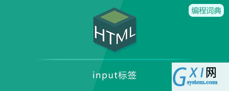 input标签是什么意思