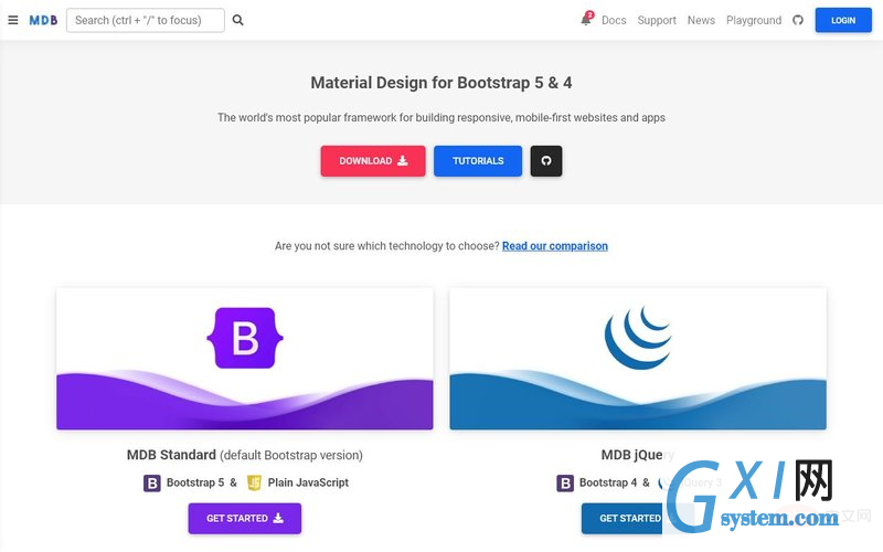 Material Design for Bootstrap