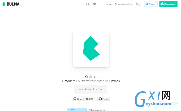 bulma css framework